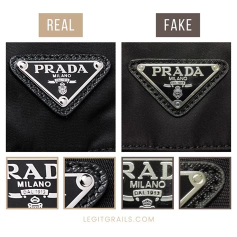 how to tell real prada bag|prada dust bag authentic.